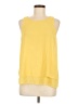 Bobeau 100% Polyester Yellow Sleeveless Top Size M - photo 1