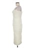 BCBGMAXAZRIA 100% Polyester Ivory Cocktail Dress Size 6 - photo 5