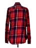 Old Navy 100% Cotton Plaid Red Long Sleeve Button-Down Shirt Size L (tall) - photo 2