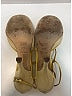 Prada Gold Tan Heels Size EU 37 1/2 - photo 8