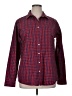 Lands' End 100% Cotton Plaid Red Long Sleeve Button-Down Shirt Size 16 (tall) - photo 1