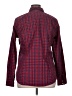 Lands' End 100% Cotton Plaid Red Long Sleeve Button-Down Shirt Size 16 (tall) - photo 2