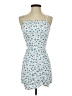 Unbranded Floral Blue Casual Dress Size S - photo 1