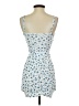Unbranded Floral Blue Casual Dress Size S - photo 2