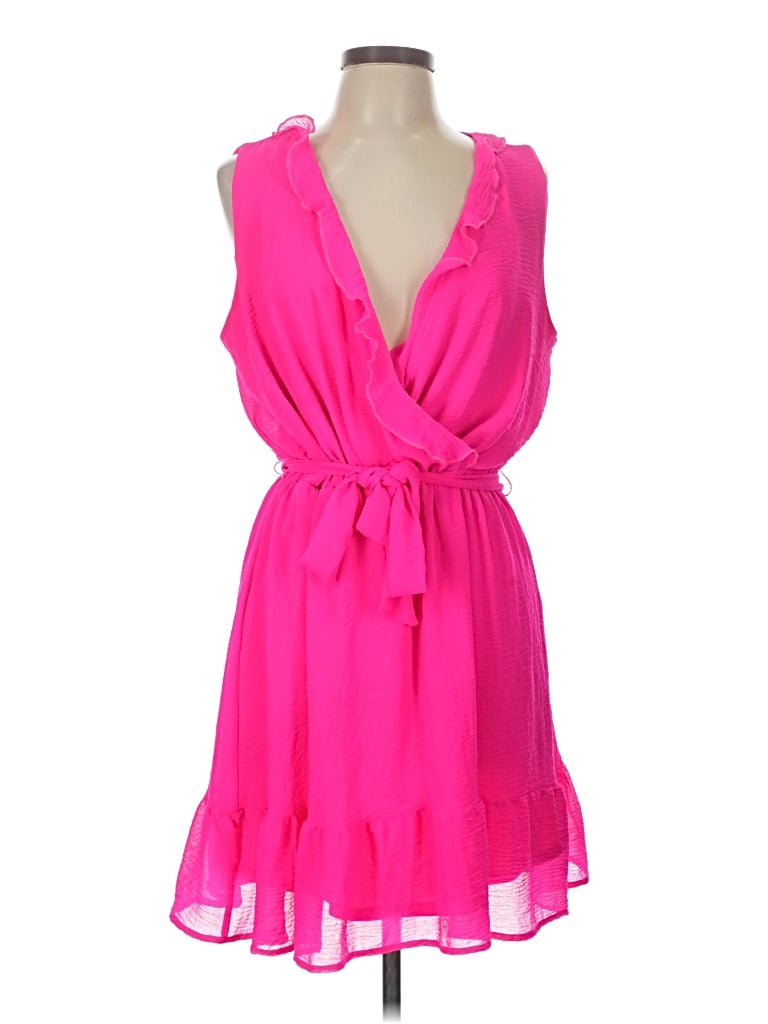 Pre-owned Tacera Cocktail Dress In Pink