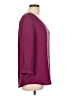 Max Studio 100% Silk Burgundy Purple 3/4 Sleeve Silk Top Size L - photo 4