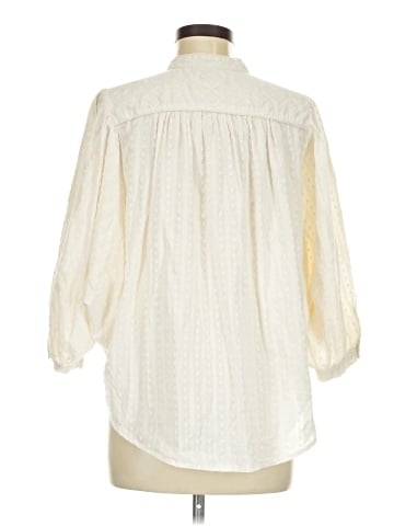 Pilcro by Anthropologie 3/4 Sleeve Blouse (view 2)