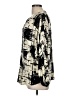 St. John Print Black 3/4 Sleeve Silk Top Size 8 - photo 5