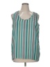 metaphor 100% Polyester Teal Sleeveless Blouse Size XL - photo 1