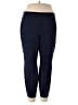 Lane Bryant Solid Blue Active Pants Size 18 - photo 1