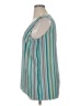 metaphor 100% Polyester Teal Sleeveless Blouse Size XL - photo 5