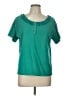 Gitano Green Short Sleeve Top Size L - photo 1
