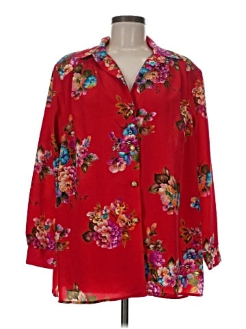 Maggie Sweet 3/4 Sleeve Blouse (view 1)