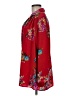 Maggie Sweet 100% Polyester Floral Red 3/4 Sleeve Blouse Size M (petite) - photo 5