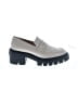 Stuart Weitzman 100% Leather Solid Gray Ivory Flats Size 10 1/2 - photo 1