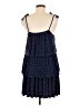 Free Generation 100% Polyester Stars Blue Casual Dress Size M - photo 2