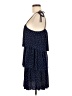Free Generation 100% Polyester Stars Blue Casual Dress Size M - photo 5