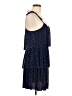 Free Generation 100% Polyester Stars Blue Casual Dress Size M - photo 4