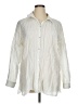 Eileen Fisher Ivory Long Sleeve Button-Down Shirt Size XL (estimated) - photo 1
