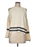 Knitted & Knotted Ivory Pullover Sweater Size M - photo 1