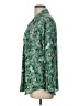 Ann Taylor Floral Green Long Sleeve Blouse Size L (petite) - photo 5