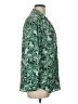 Ann Taylor Floral Green Long Sleeve Blouse Size L (petite) - photo 4