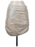 SW3 Bespoke 100% Polyester Metallic Silver Casual Skirt Size P (petite) - photo 1