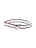 Unbranded Stripes Silver White Belt Size 14 - photo 1