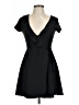 Derek Heart Solid Black Cocktail Dress Size M - photo 1