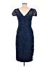 Kay Unger 100% Polyester Blue Cocktail Dress Size 6 - photo 2