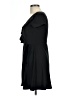 Derek Heart Solid Black Cocktail Dress Size M - photo 5