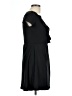 Derek Heart Solid Black Cocktail Dress Size M - photo 4