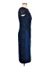 Kay Unger 100% Polyester Blue Cocktail Dress Size 6 - photo 4