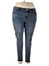 Lane Bryant Hearts Blue Jeans Size 20 - photo 1