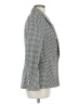 Zara Houndstooth Ivory Blazer Size M - photo 4