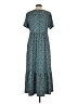 Assorted Brands Teal Casual Dress Size S - photo 2