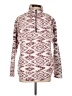 Cozy Sherpa 100% Polyester Burgundy Pullover Sweater Size L - photo 1