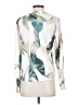 Shein 100% Polyester Print Ivory Long Sleeve Blouse Size XS - photo 2