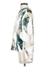 Shein 100% Polyester Print Ivory Long Sleeve Blouse Size XS - photo 5