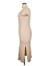 Splendid Solid Tan Casual Dress Size XL - photo 5