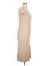 Splendid Solid Tan Casual Dress Size XL - photo 4
