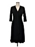 Alfani Solid Black Cocktail Dress Size M - photo 1