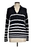 Talbots Stripes Black Pullover Sweater Size M - photo 1