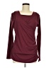 Unbranded Burgundy Long Sleeve Top Size M - photo 1