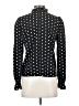 Shein 100% Polyester Polka Dots Black Long Sleeve Blouse Size XS - photo 2