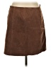 Blank NYC 100% Leather Brown Leather Skirt Size 27 waist - photo 2