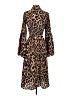Shein Animal Print Brown Casual Dress Size 2 - photo 2