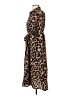 Shein Animal Print Brown Casual Dress Size 2 - photo 5
