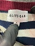 Olive and Oak Stripes Burgundy Pullover Sweater Size XL - photo 7