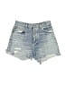 AGOLDE Blue Denim Shorts Size 28 waist - photo 1